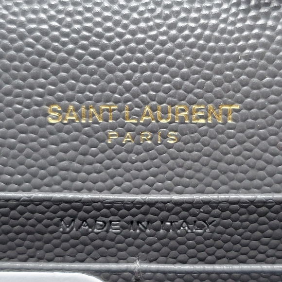 Auth YSL Woc Gray Envelope Rare Color Brand New - Picture 11 of 14